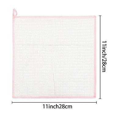 12 pack Soft Reusable Absorbent Lint Free Lightweight Kitchen Towel 11" x 11"