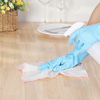 12 pack Soft Reusable Absorbent Lint Free Lightweight Kitchen Towel 11" x 11"