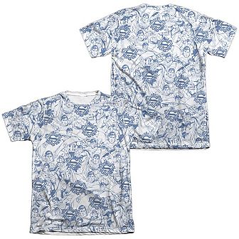 Superman Super Is The Man Adult 65/35 Poly/cotton Short Sleeve T-shirt