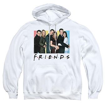 Friends Cast Logo Adult Pull Over Hoodie