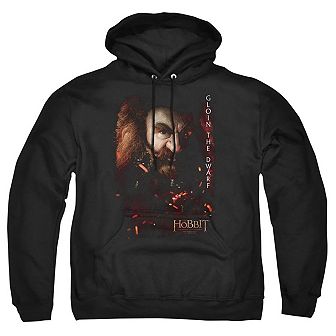 The Hobbit Gloin Poster Adult Pull Over Hoodie