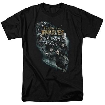 The Hobbit Company Of Dwarves Short Sleeve Adult T-shirt