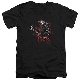 The Hobbit Bolg Short Sleeve Adult V Neck T-shirt