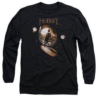 The Hobbit Hobbit Hole Long Sleeve Adult T-shirt