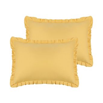 Single Layer Envelope Closure Ruffle Pillowcases 2 pc 20" X 30"