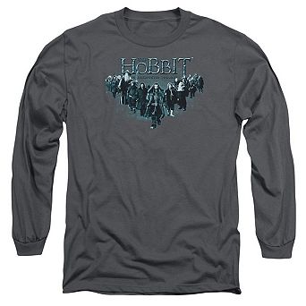 The Hobbit Thorin And Company Long Sleeve Adult T-shirt