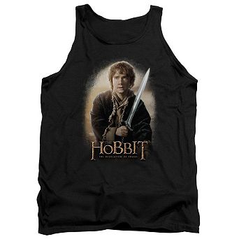 The Hobbit Bilbo And Sting Adult Tank Top