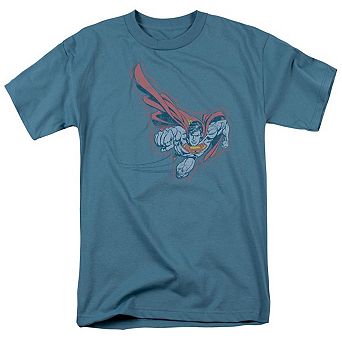 Superman Scribble & Soar Short Sleeve Adult T-shirt