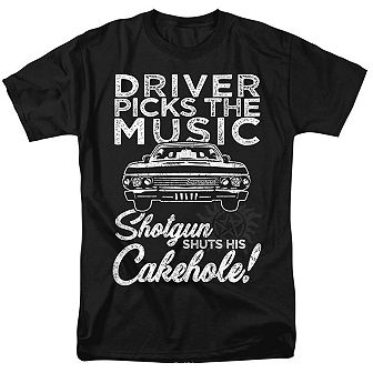 Supernatural Driver Picks Music Short Sleeve Adult T-shirt