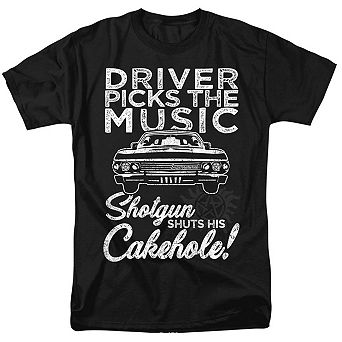 Supernatural Driver Picks Music Short Sleeve Adult T-shirt