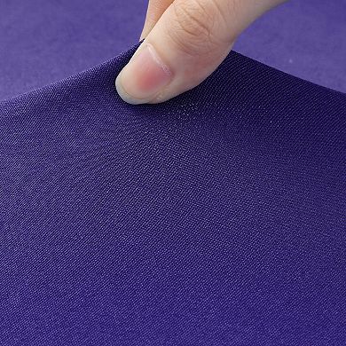 Spandex Washable Wrinkle Resistant Stretch Rectangle Table Cover 1 Pack 4ft