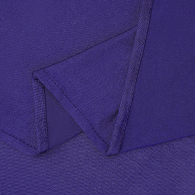 Spandex Washable Wrinkle Resistant Stretch Rectangle Table Cover 1 Pack 4ft