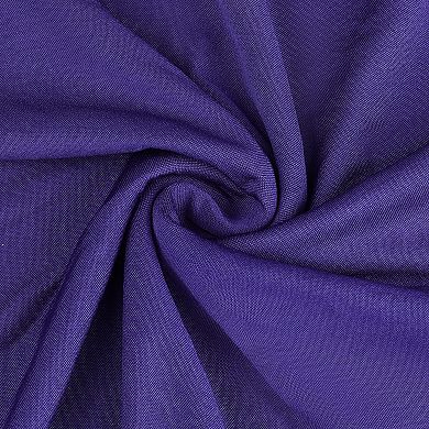 Spandex Washable Wrinkle Resistant Stretch Rectangle Table Cover 1 Pack 4ft