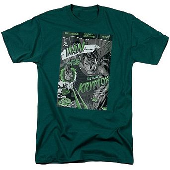 Superman The Man From Krypton Short Sleeve Adult T-shirt