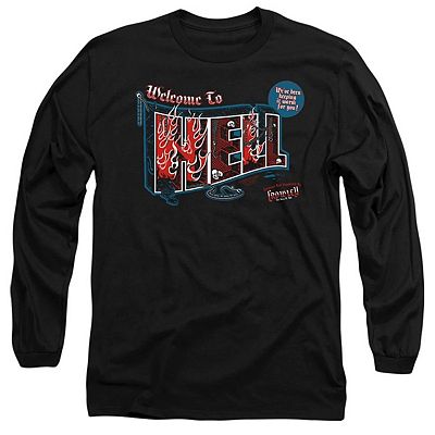 Supernatural Welcome Long Sleeve Adult T-shirt