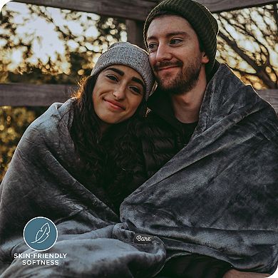 Bare Home Microplush Fleece Throw Blanket