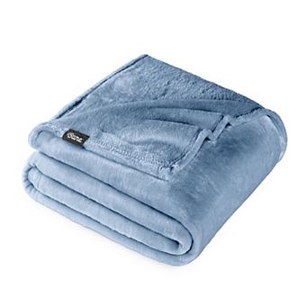 Bare Home Microplush Fleece Throw Blanket