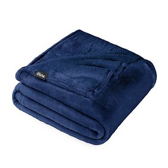 Bare Home Microplush Fleece Throw Blanket