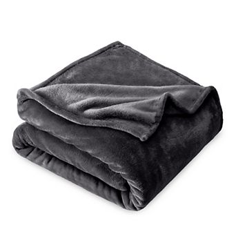 Bare Home Microplush Fleece Throw Blanket