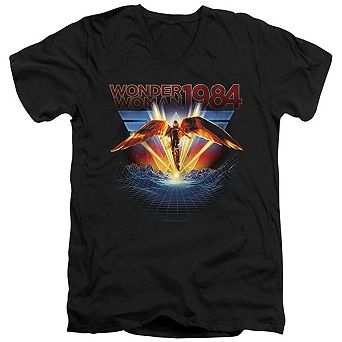 Wonder Woman 84 84 Metal Short Sleeve T-shirt