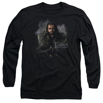 The Hobbit Thorin Oakenshield Long Sleeve Adult T-shirt