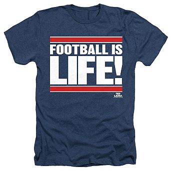 Ted Lasso Football Is Life Adult Heather T-shirt