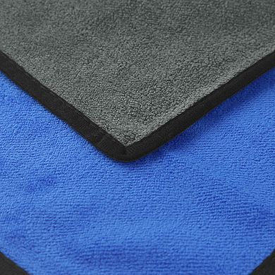 Household Soft Microfiber Kitchen Towels With Hang Loop 8 Packs 12" X 12"