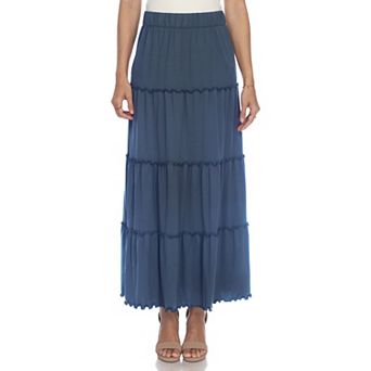 Women's Tiered Maxi Skirt