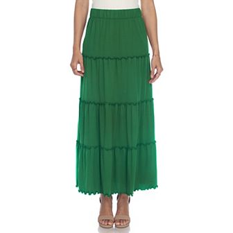 Women's Tiered Maxi Skirt