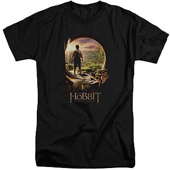 The Hobbit Hobbit In Door Short Sleeve Adult Tall T-shirt