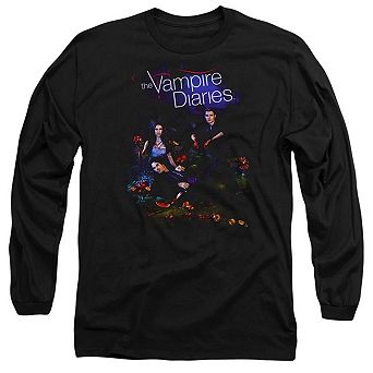 Vampire Diaries Tempted Long Sleeve Adult T-shirt