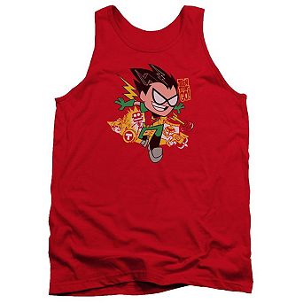 Teen Titans Go Robin Adult Tank Top
