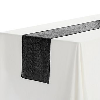 Wedding Decorative Sparkly Sequin Glitz Glitter Table Runner 1 Pack 12" X 108"