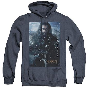 The Hobbit Thorin Poster Adult Heather Hoodie