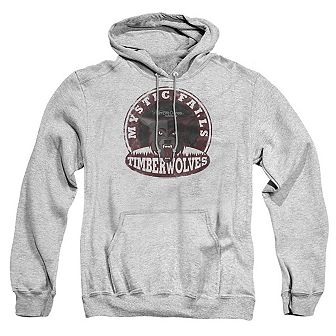 Vampire Diaries Timberwolves Adult Pull Over Hoodie