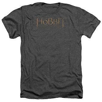 The Hobbit Distressed Logo Adult Heather T-shirt