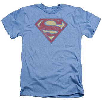 Superman Super S Adult Heather T-shirt