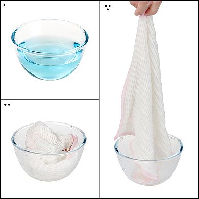 6 pack Soft Reusable Absorbent Lint Free Lightweight Kitchen Towel 11" x 11"