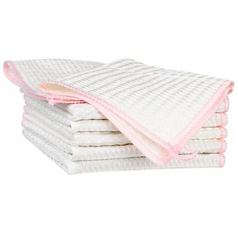 6 pack Soft Reusable Absorbent Lint Free Lightweight Kitchen Towel 11" x 11"
