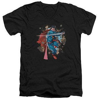 Superman Rock Breaker Short Sleeve T-shirt