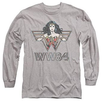 Wonder Woman 84 in Symbol Long Sleeve Adult T-shirt