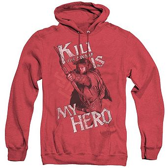 The Hobbit Kili Is My Hero Adult Heather Hoodie