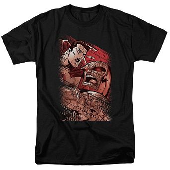 Superman Vs Darkseid Short Sleeve Adult T-shirt
