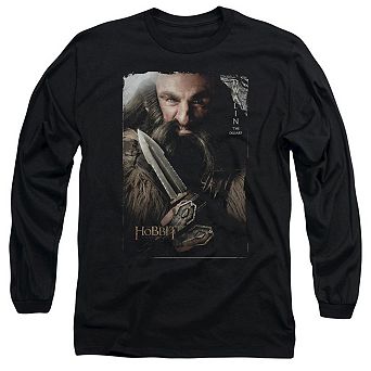 The Hobbit Dwalin Long Sleeve Adult T-shirt