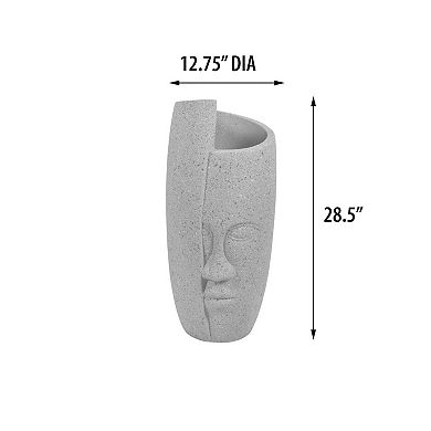 Afd Home Bourgeois Face Planter 28.50 Inches Tall