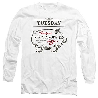 Supernatural Pig N Poke Long Sleeve Adult T-shirt