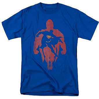 Superman Super Knockout Short Sleeve Adult T-shirt