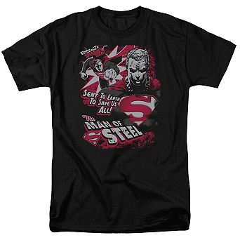 Superman Save Us All Short Sleeve Adult T-shirt