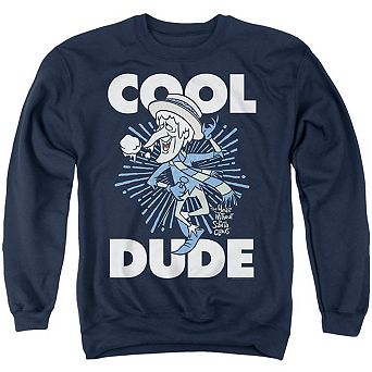 The Year Without A Santa Claus Cool Dude Adult Crewneck Sweatshirt
