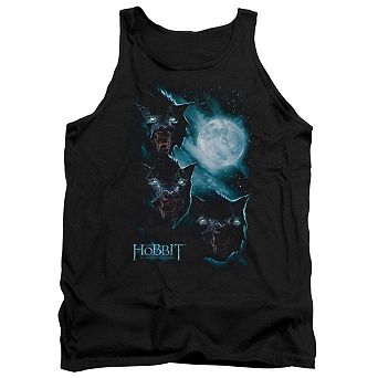 The Hobbit Three Warg Moon Adult Tank Top